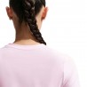 Nike T-Shirt Tennis Victory Rosa Foam Nero Donna