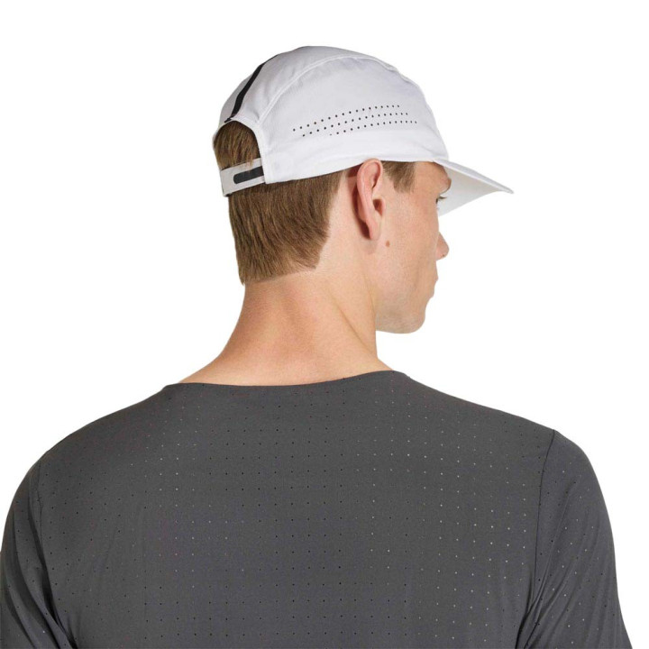 ADIDAS Cappellino Run Adizero Bianco Nero