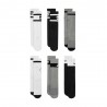 Nike Calze Everyday Six Pack Grigio Nero