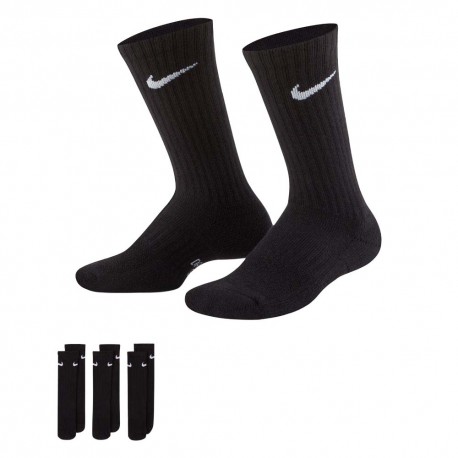 Nike Calze Everyday Tris Pack Nero