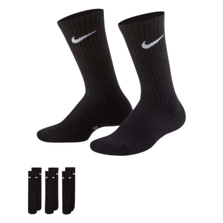 Nike Calze Everyday Tris Pack Nero