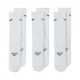 Nike Calze Everyday Tris Pack Bianco