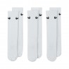 Nike Calze Everyday Tris Pack Bianco