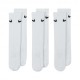 Nike Calze Everyday Tris Pack Bianco