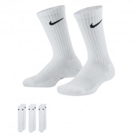 Nike Calze Everyday Tris Pack Bianco