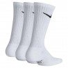 Nike Calze Everyday Tris Pack Bianco