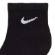 Nike Calze Quorter Pack 6 Nero