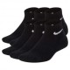 Nike Calze Quorter Pack 6 Nero