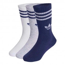ADIDAS Originals Calze 6 Pack Blu Bianco
