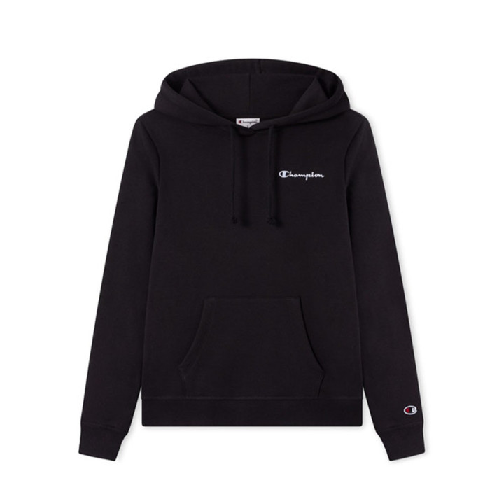 Champion Felpa Con Cappuccio Bianco Donna