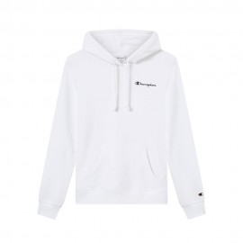 Champion Felpa Con Cappuccio Bianco Donna