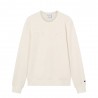 Champion Felpa Girocollo Logo Tonale Latte Uomo