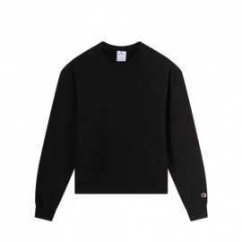 Champion Felpa Girocollo Nero Donna