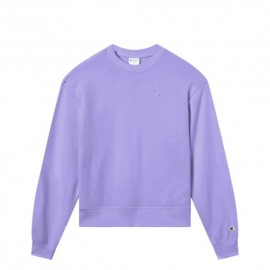 Champion Felpa Girocollo Viola Donna