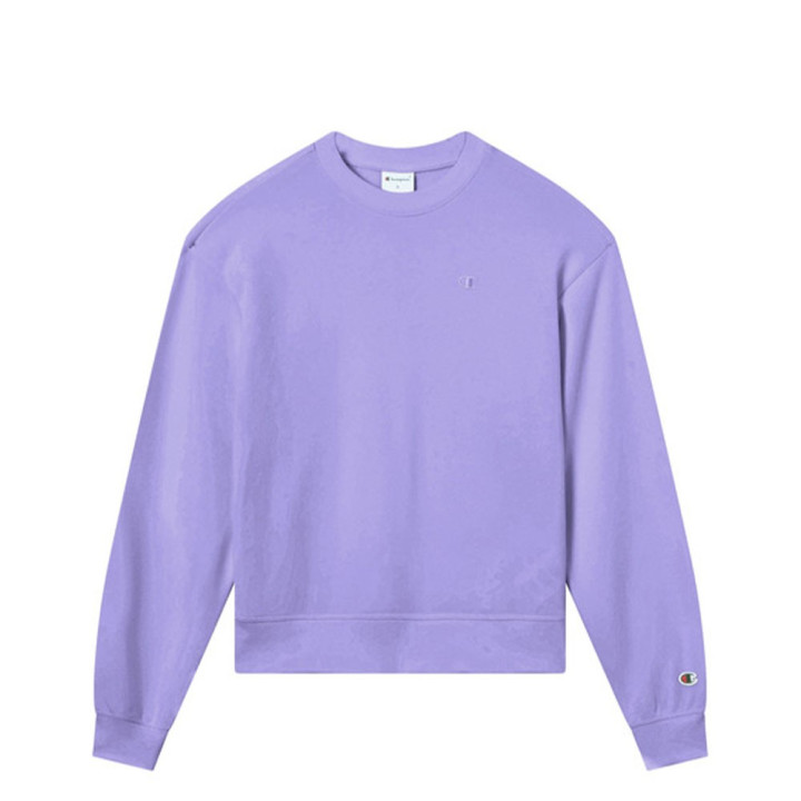 Champion Felpa Girocollo Viola Donna