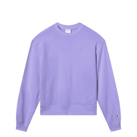 Champion Felpa Girocollo Viola Donna