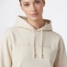 Champion Felpa Logo Tonale Grigio Donna