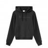 Champion Felpa Logo Tonale Nero Donna