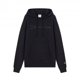 Champion Felpa Logo Tonale Nero Uomo