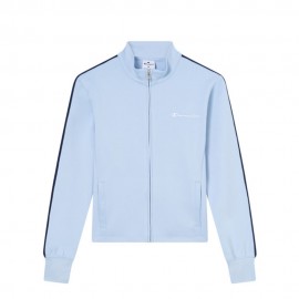 Champion Felpa S Capp Interlock Azzurro Donna