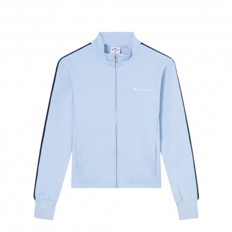 Champion Felpa S Capp Interlock Azzurro Donna