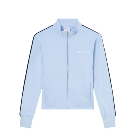 Champion Felpa S Capp Interlock Azzurro Donna