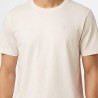 Champion T-Shirt Logo Tonale Latte Uomo