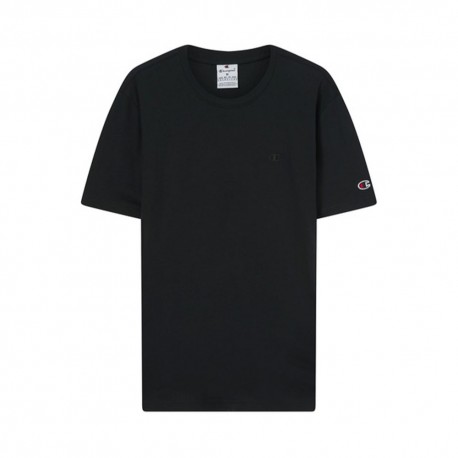 Champion T-Shirt Logo Tonale Nero Uomo