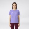 Champion T-Shirt Logo Tonale Viola Donna