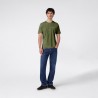Champion T-Shirt Logo Verde Uomo