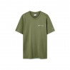 Champion T-Shirt Logo Verde Uomo