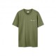 Champion T-Shirt Logo Verde Uomo