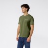Champion T-Shirt Logo Verde Uomo