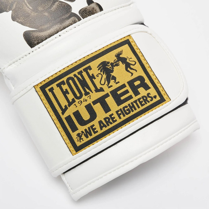 Leone Guanti Boxe X Iuter Bianco Uomo