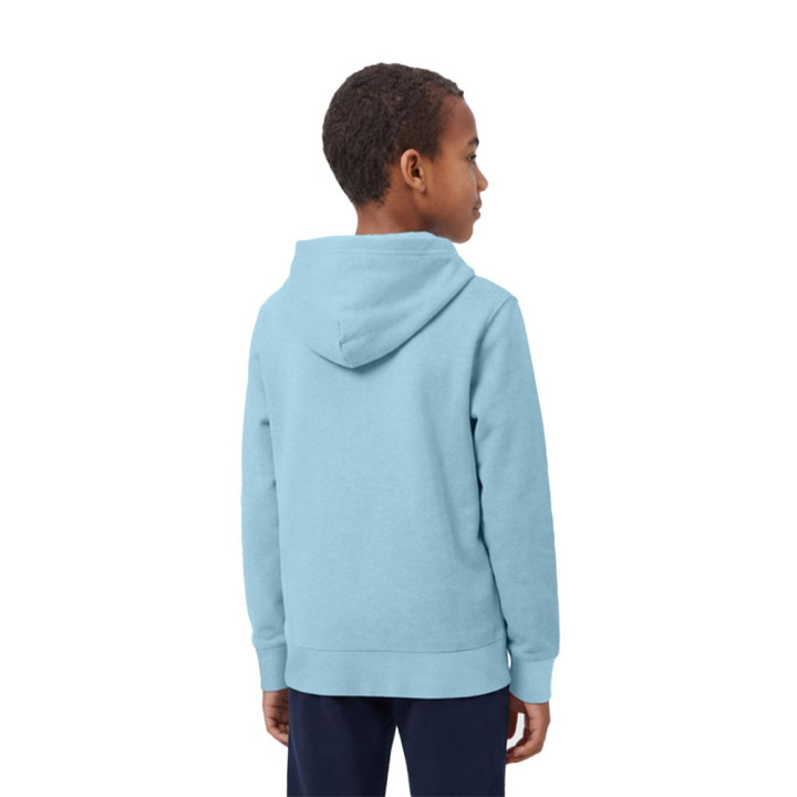 Champion Felpa Palestra Con Cappuccio Logo Tonale Azzurro Bambino