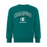 Champion Tuta Sportiva Girocollo Verde Bambino