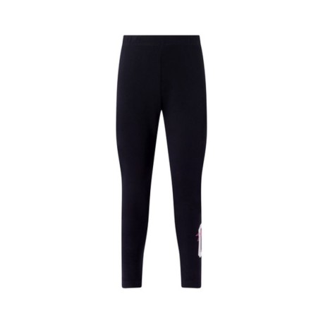 Champion Leggings Sportivi Nero Bambina
