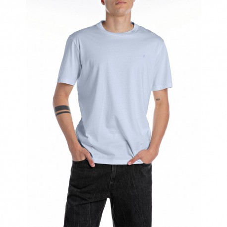 Replay T-Shirt Azzurro Uomo