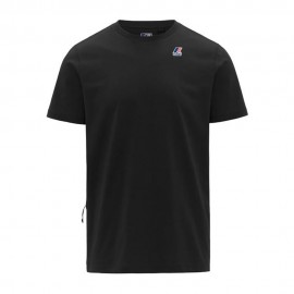 K-Way T-Shirt Leonide Nero Uomo