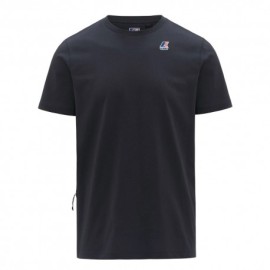 K-Way T-Shirt Leonide Blu Uomo