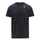 K-Way T-Shirt Leonide Blu Uomo