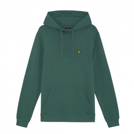 Lyle & Scott Felpa Con Cappuccio Verde Uomo