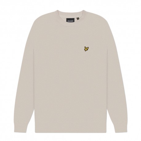 Lyle & Scott Maglione Giro Bianco Uomo