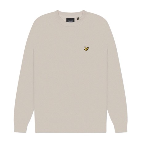Lyle & Scott Maglione Giro Bianco Uomo