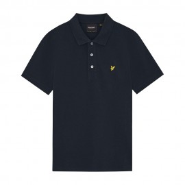 Lyle & Scott Polo Logo Azzurro Uomo