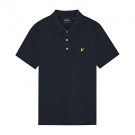 Lyle & Scott Polo Logo Azzurro Uomo