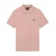 Lyle & Scott Polo Logo Rosa Uomo