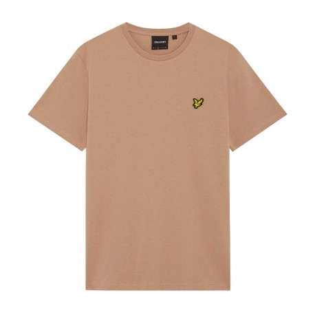 Lyle & Scott T-Shirt Logo Piccolo Rosa Uomo