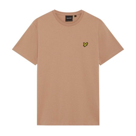 Lyle & Scott T-Shirt Logo Piccolo Rosa Uomo