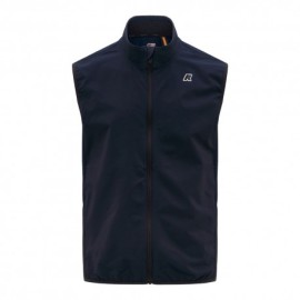 K-Way Gilet Sportivo Travel Flaner Blu Uomo